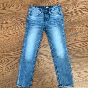 H&M kids lined jeans with adjustable waist size 8-9